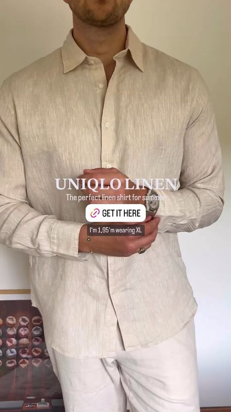 Uniqlo Linen shirt are a must have this summer 😮‍💨💪🏻

#LTKmens #LTKstyletip