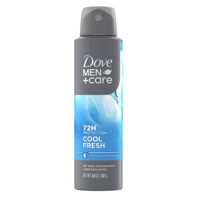 Dove Men+Care 72-Hour Dry Spray Antiperspirant & Deodorant  Cool Fresh - 3.8oz | Target