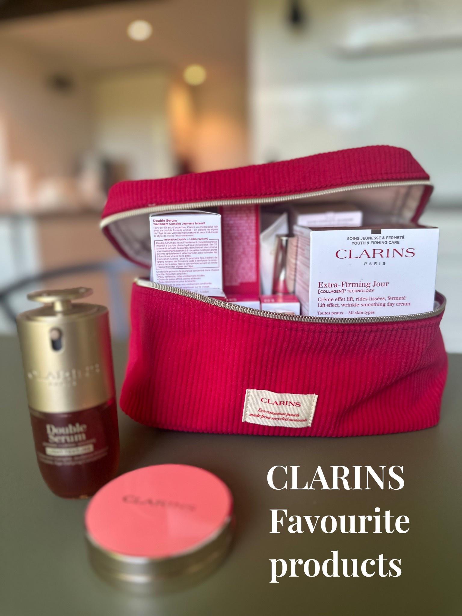 Kennt ihr schon das neue „Double
Serum“ in der Light texture von Clarins? Mega und auch einige ander me Produkte, die ich aktuell teste❤️

#LTKbeauty #LTKdeutschland #LTKeurope
