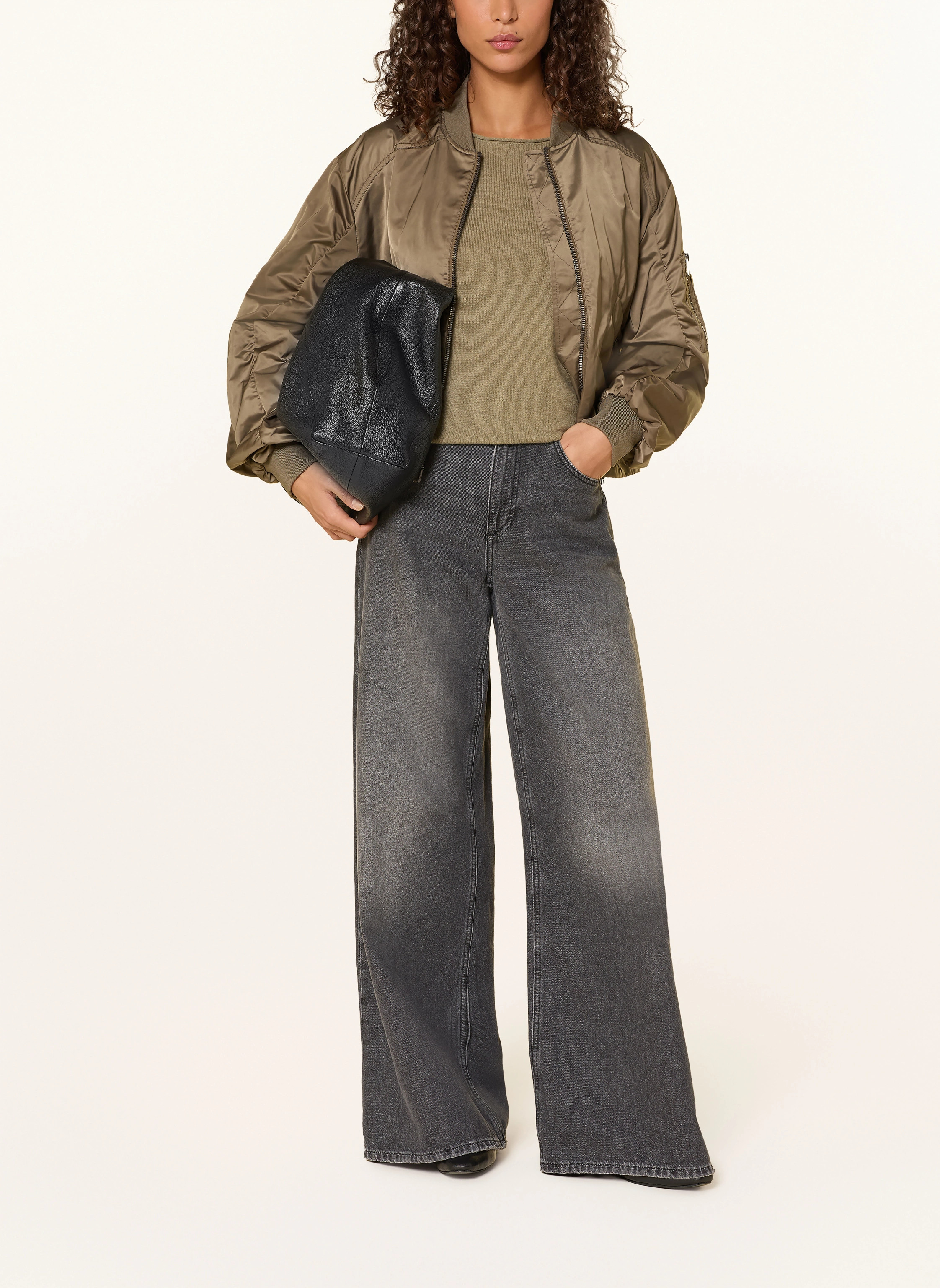 BEAUMONT Satinblouson JODY in khaki | Breuninger (DACH)
