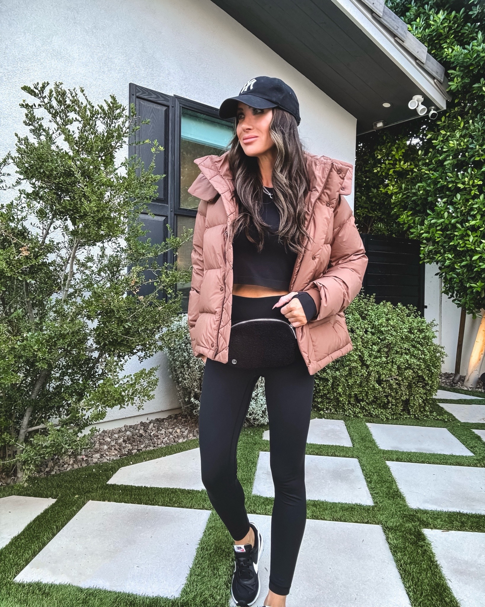 Most worn everyday outfit..I love this look..I’ve worn it so much because I can be super productive yet feel out together. This puffer is new thou..the color is phenomenal! Hoodie is removable 
Long sleeve sz 8
Cloud sports bra sz 8 leggings small/sz 4
Sneakers tts 
Puffer sz xs
Lululemon belt bag 
Athleisure, everyday outfit, fit mom, mom style, fall outfit @liveloveblank
P

#LTKGiftGuide #LTKover40 #LTKitbag