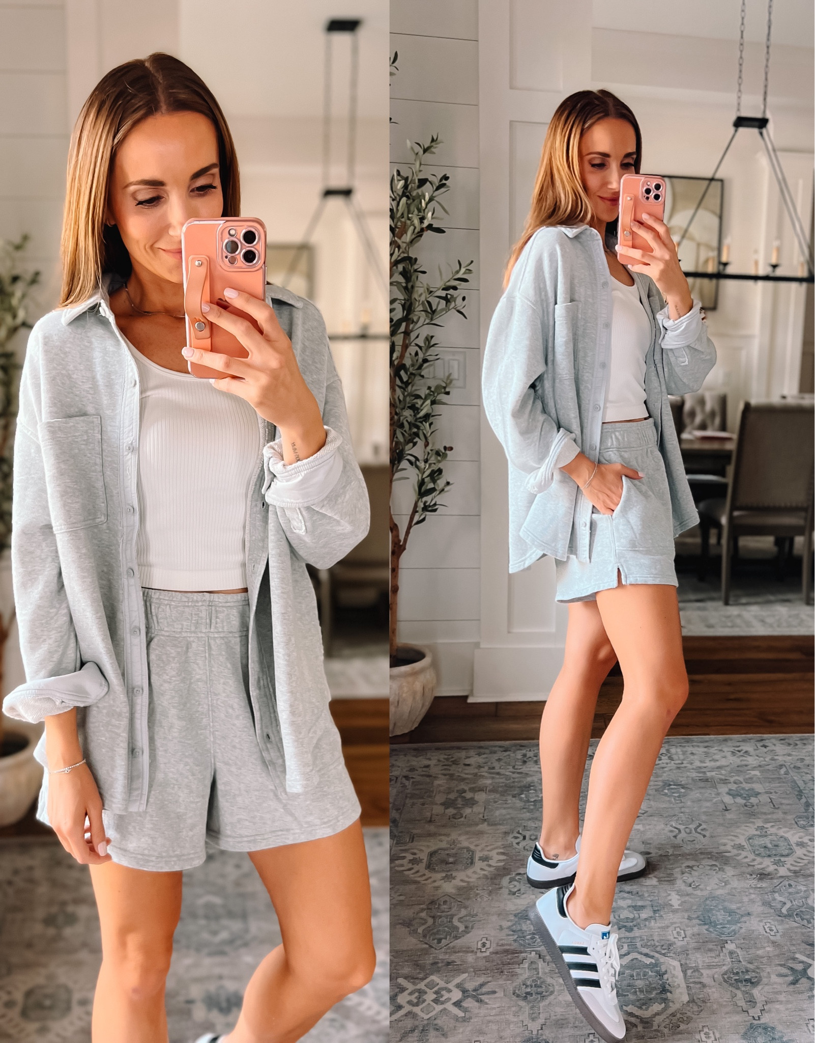 Aerie sale, in wearing xs in shirt , m in shorts 

#LTKSale #LTKfindsunder50 #LTKstyletip