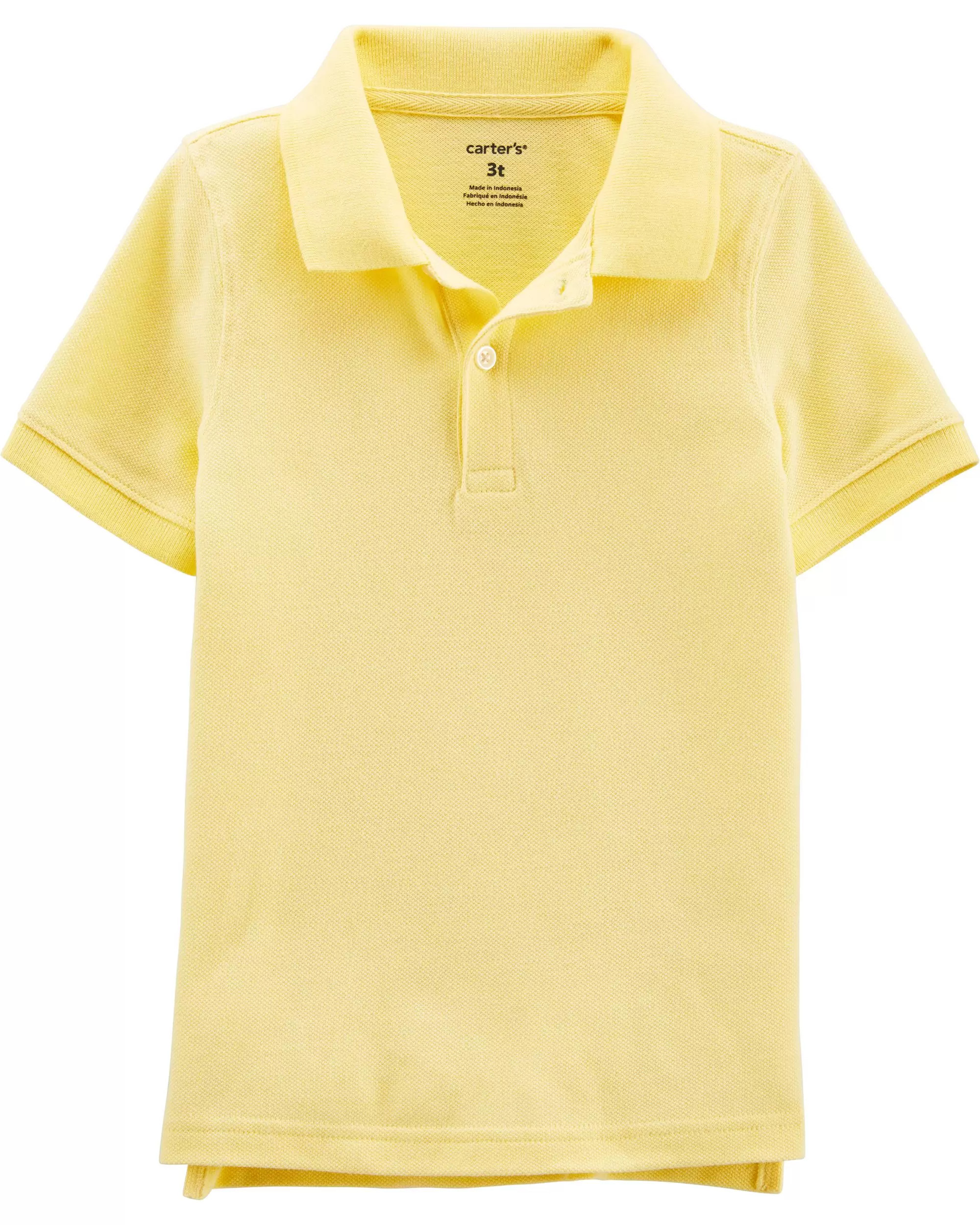 Toddler Pique Cotton Uniform Polo | OshKosh B'gosh