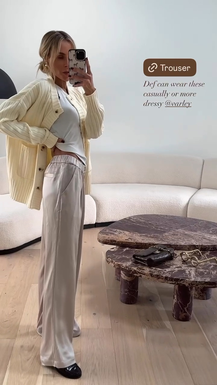 These trousers are great to be dressed up or down. 

#LTKStyleTip #LTKWatchNow