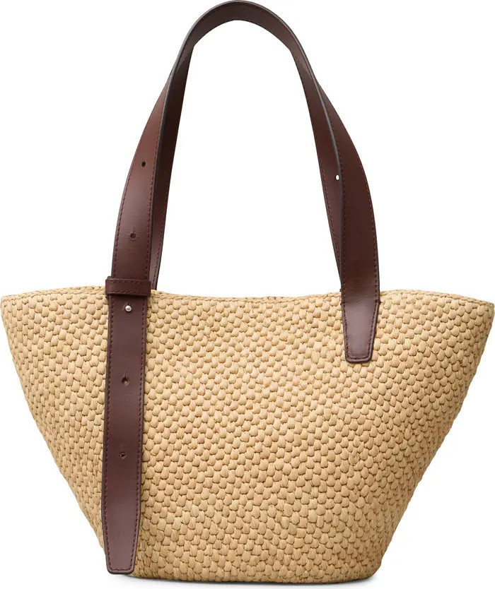 Lié Studio The Small Bianca Woven Raffia Tote | Nordstrom | Nordstrom