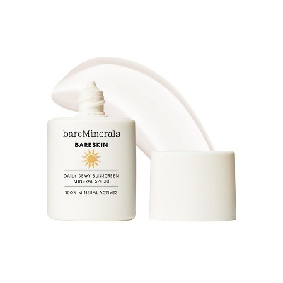 bareMinerals BARESKIN® Daily Dewy Sunscreen Mineral SPF 30 - Sheer Untinted, 1.01oz | Target