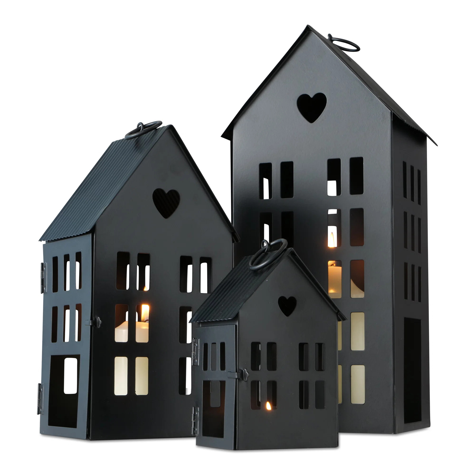 Gracie Oaks Town House Candle Lanterns | Wayfair | Wayfair North America