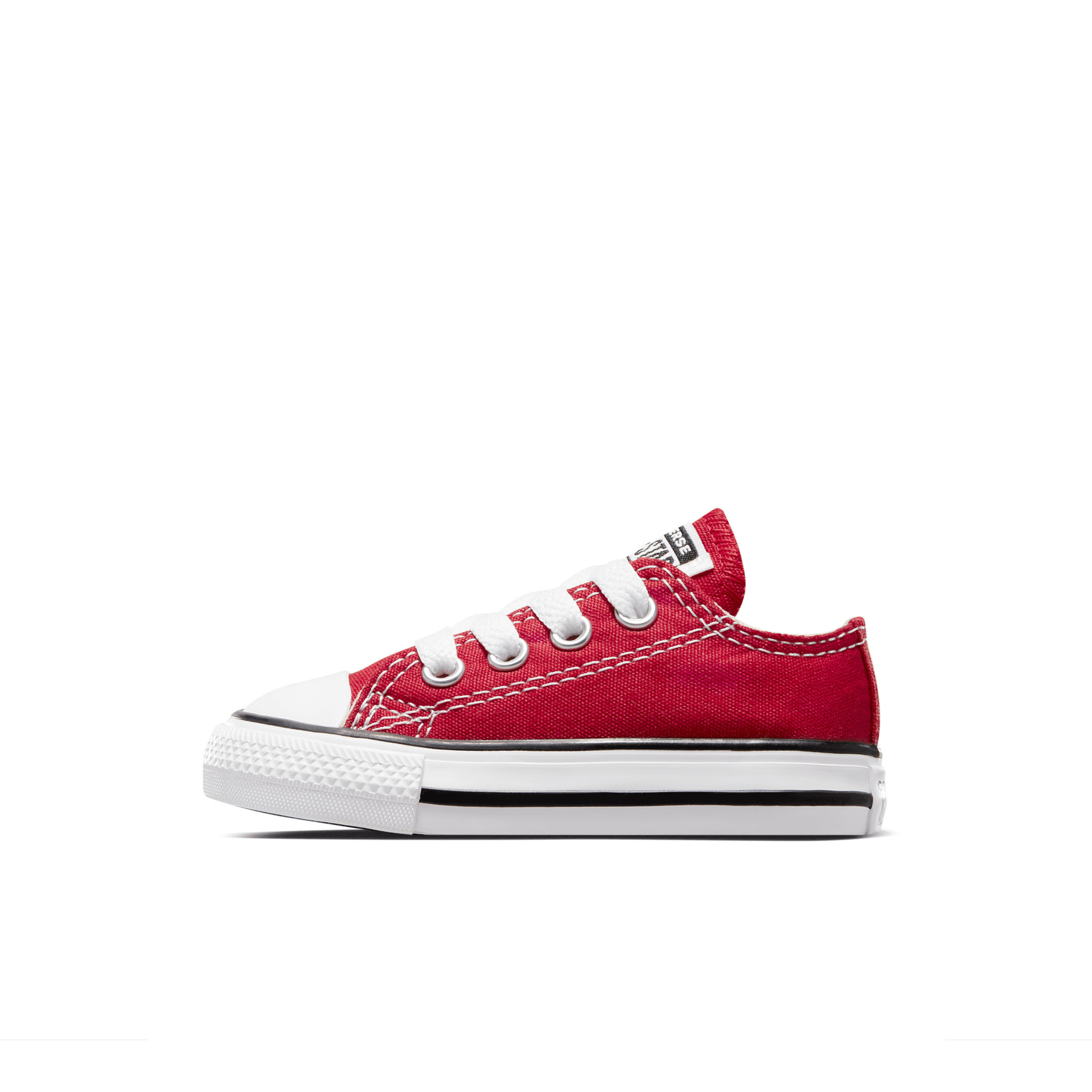 Converse Chuck Taylor All Star Low Top Infant/Toddler Shoes in Red | 7J236-600 | Nike (US)