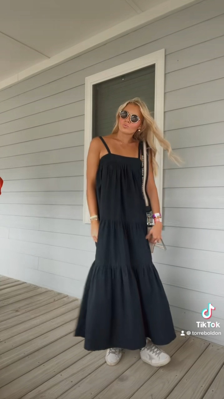 Black maxi dress, summer maxi dress, beachy dress, maxi dress outfit, golden goose outfit, marc jacobs, araminta James, revolve outfit, snapshot purse, fashionpass, rent the runway, dress season, sundress, black sundress, 

#LTKShoeCrush #LTKStyleTip #LTKSeasonal
