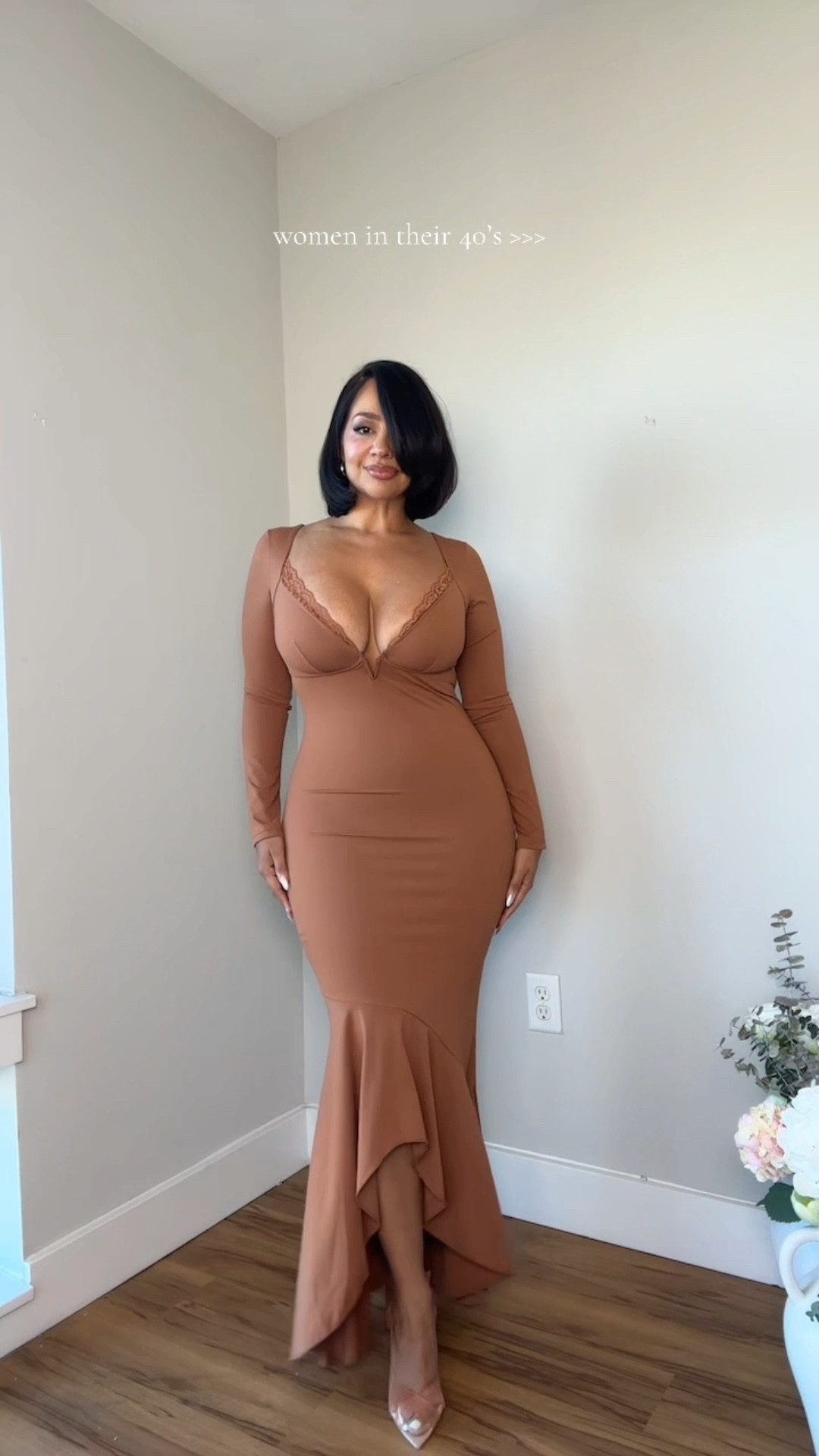Over 40 Fashion 🤎 Save 15% with heyrissyrozay at checkout 

Sizing ⬇️

5’3 • 155 lbs
Size 8 / Medium
Bust: 34DDD
Waist: 28”
Hips: 43”
Wearing Size Medium 

built in shapewear dress, shaping dress, wedding guest dress, formal dress, over 40, millennial, petite, petite curvy, curvy, size 8, midsize

#LTKOver40 #LTKStyleTip #LTKPetite