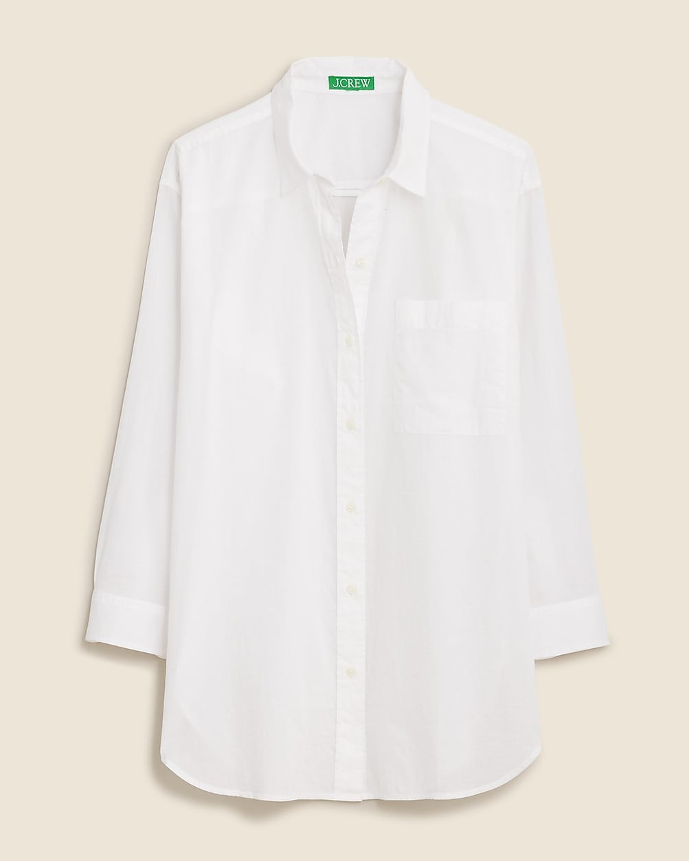 Button-up cotton voile shirt | J. Crew US