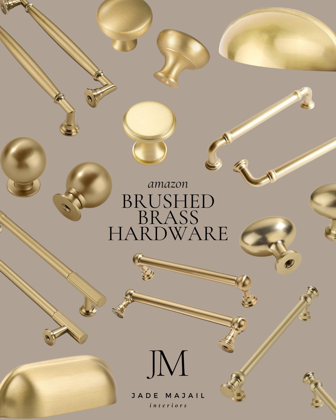 My top brushed brass hardware from Amazon! 🫶🏼

Kitchen and bathroom hardware, knobs, pulls

#LTKHome