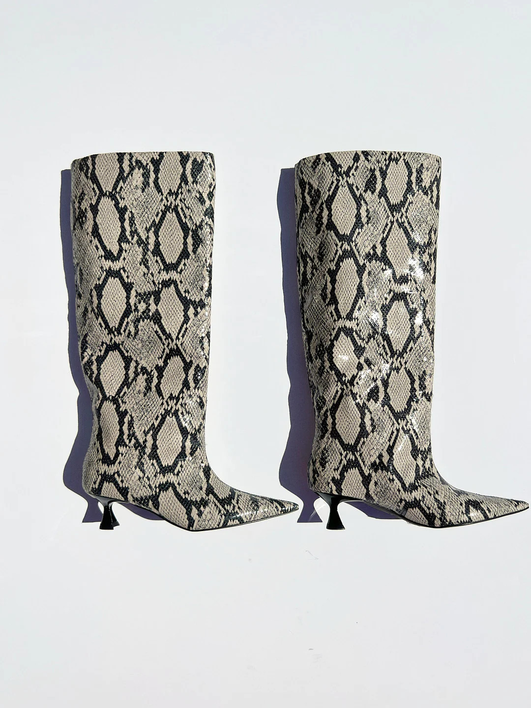 Soft Slouchy High Shaft Boot Snake - True | Lisa Says Gah