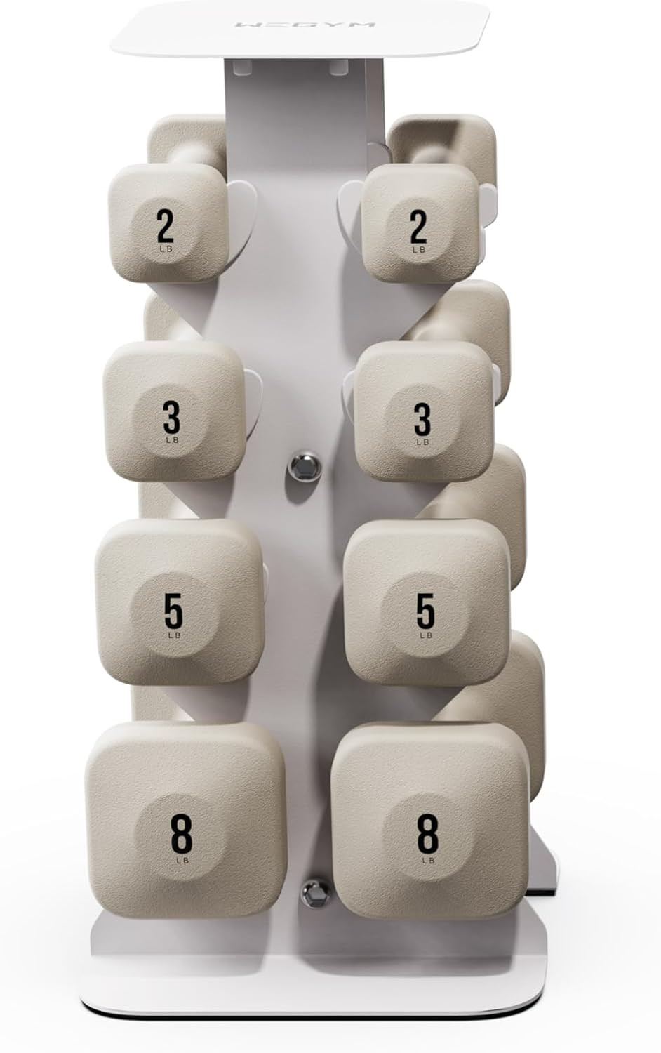 SafeGrip Dumbbells, Anti-Slip, Anti-Roll, Thick Handles, Free Weights, Square Dumbbells for Secur... | Amazon (US)