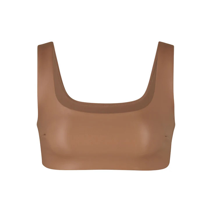 FAUX LEATHER BRALETTE | SIENNA | SKIMS (US)