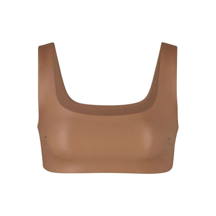 FAUX LEATHER BRALETTE | SIENNA | SKIMS (US)