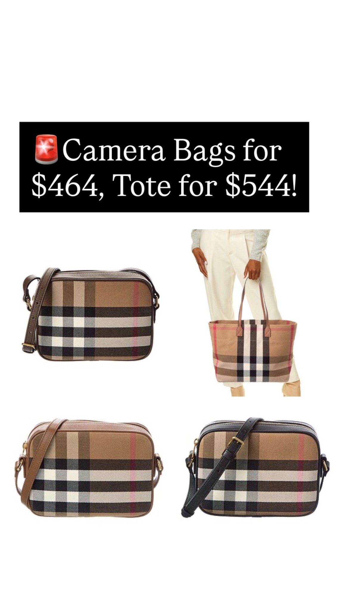 🚨Burberry Sale! Camera Bags, $464 in 3 colors; Tote for $544! All linked here! 

#LTKdayinmylife #LTKWorkwear #LTKSeasonal
