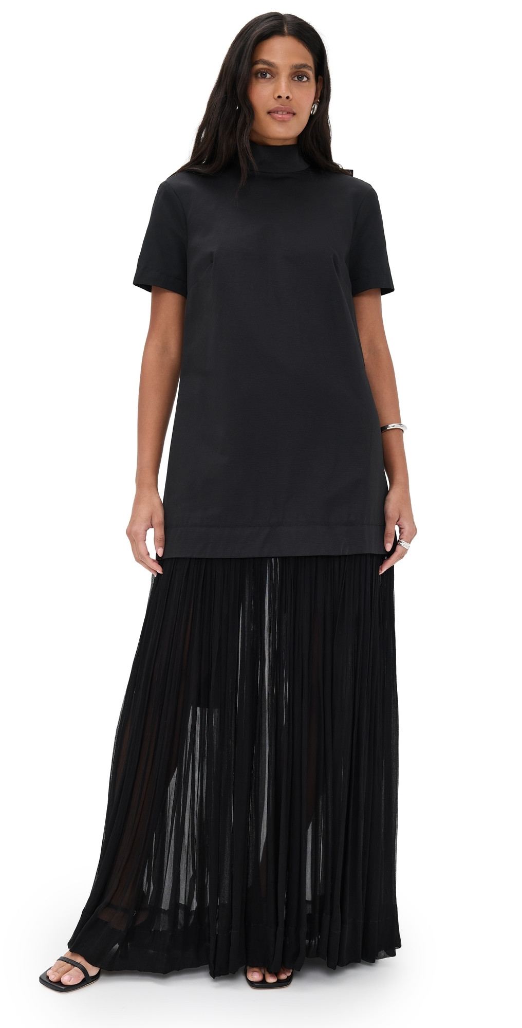 STAUD Pia Dress Black S | Shopbop