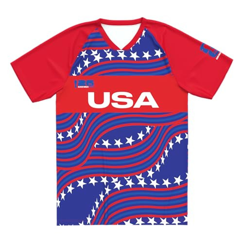 Amazon.com : Outerstuff FIFA 2026 World Cup Kid's Sublimated Soccer Jersey, USA, Small (8) Blue :... | Amazon (US)
