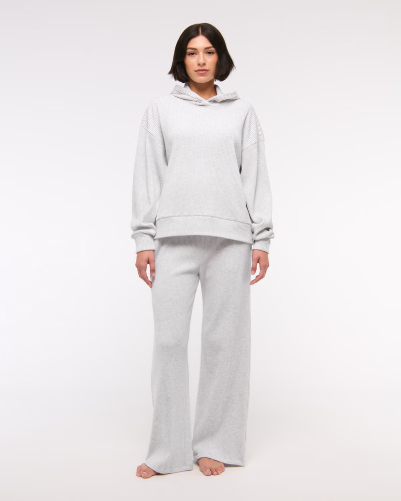 Women's Lounge Cozy Rib Hoodie | Women's | Abercrombie.com | Abercrombie & Fitch (US)