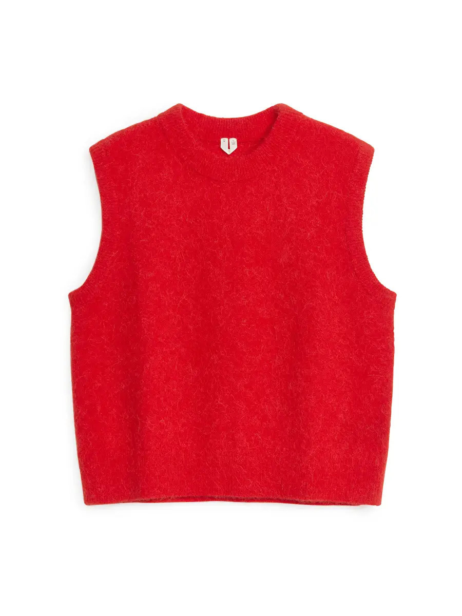 Knitted Alpaca Vest | ARKET (US&UK)