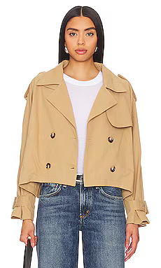HEARTLOOM Emma Jacket in Khaki from Revolve.com | Revolve Clothing (Global)
