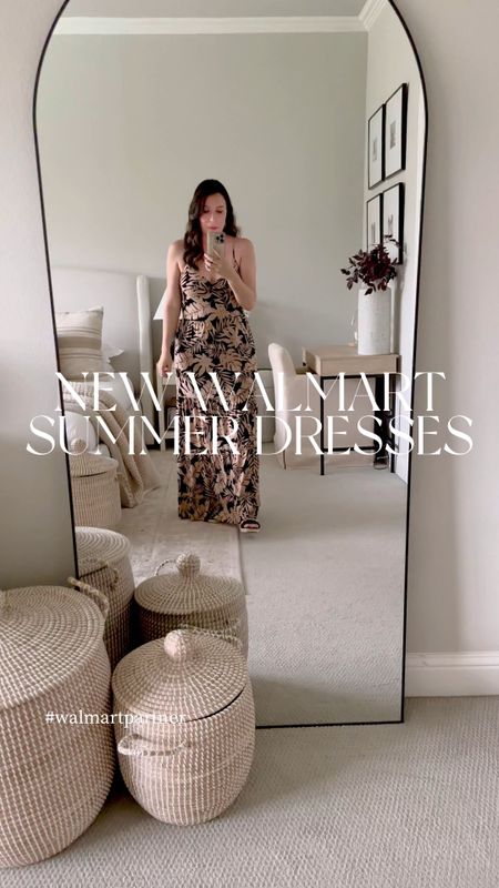 #walmartpartner Loving these summer dresses from @walmart! 🖤 

Beautiful, lightweight and elegant, yet affordable!



#LTKStyleTip #LTKFindsUnder50 #LTKMidsize