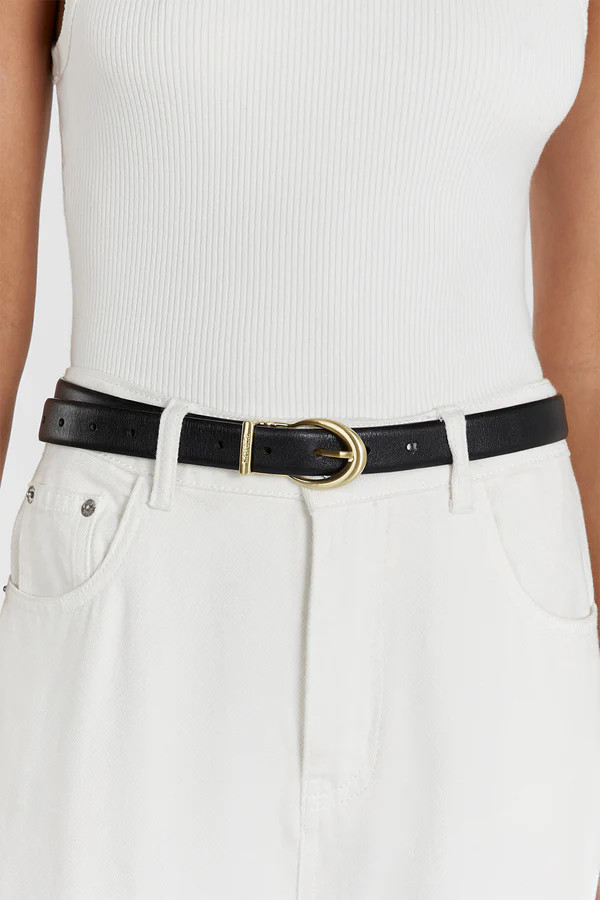 SANCIA THE MISCHA BELT BLACK | DISSH