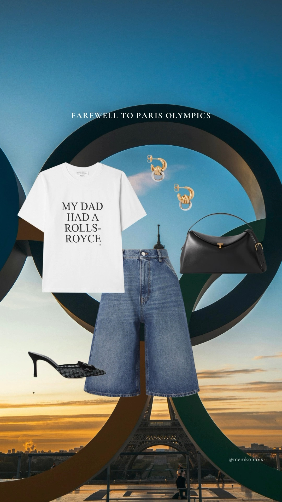 Long shorts and a tshirt💯 Paris Olympics, European Summer 

Toteme, Bottega Veneta, Victoria Beckham, Manolo, Coperni

#LTKTravel #LTKStyleTip #LTKItBag