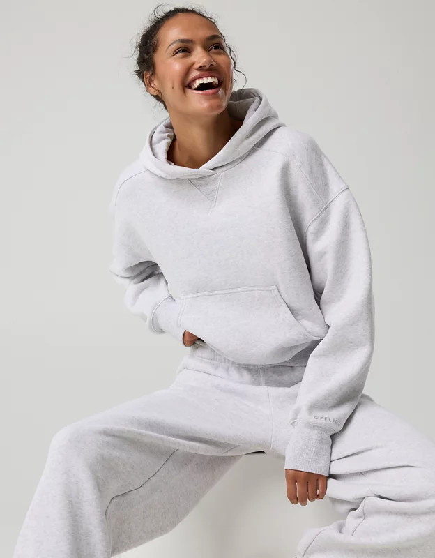 OFFLINE By Aerie Cloud Fleece Classic Length Hoodie | Aerie