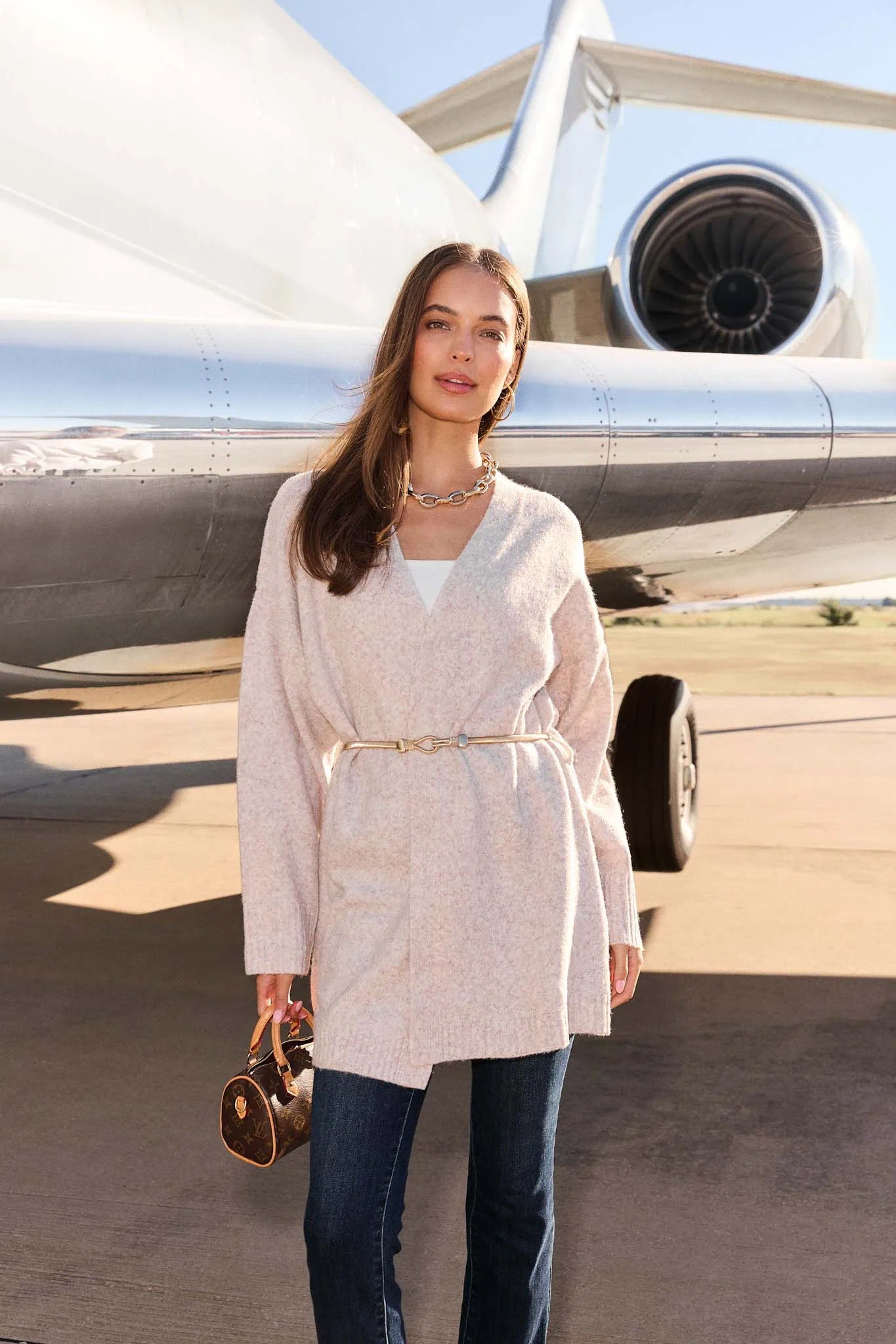 Tinley Gray Wrap Cardigan | Avara