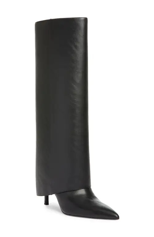Open Edit Nyomi Tall Boot in Black at Nordstrom, Size 8.5 | Nordstrom