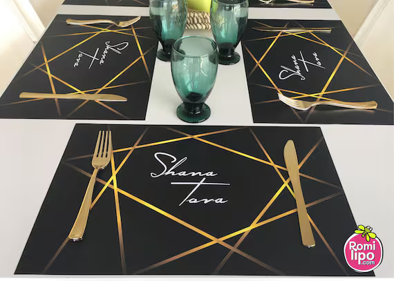 Rosh Hashanah Placemats Set of 12 11 X 17 Placemats Rosh - Etsy | Etsy (US)