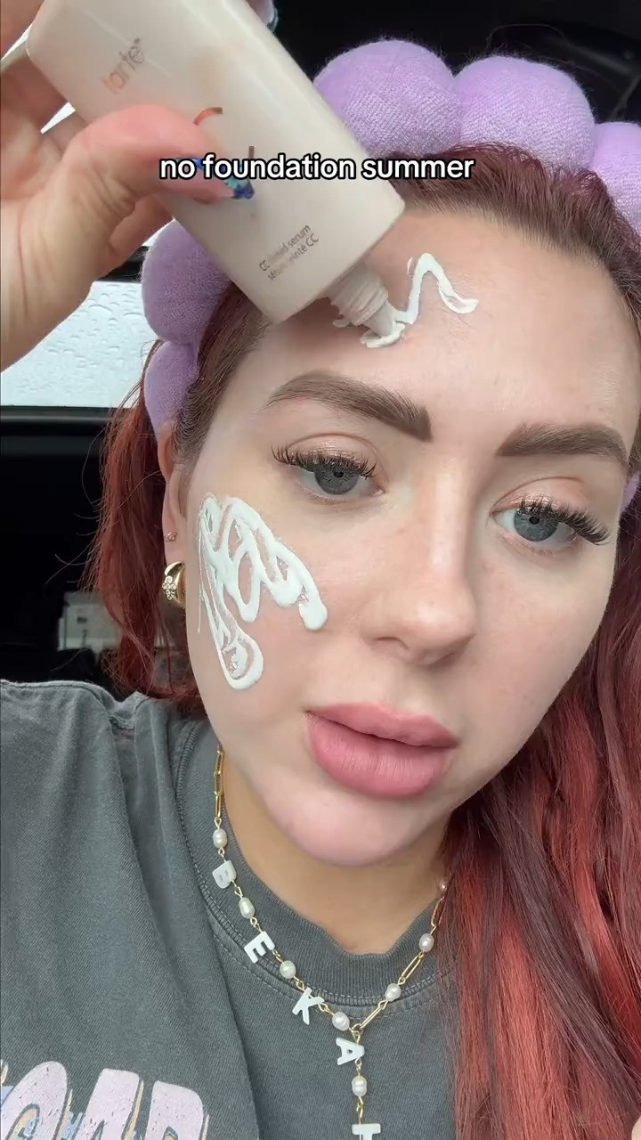 Tarte cc cream is so full coverage and lightweight! #tartecccream #tartecosmetics #tartecctintedserum #cccream #ad @tarte cosmetics  

 #LTKgrwm #LTKselfcare #LTKBeauty