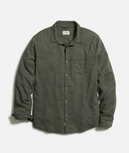 Long Sleeve Classic Stretch Selvage Shirt | Marine Layer