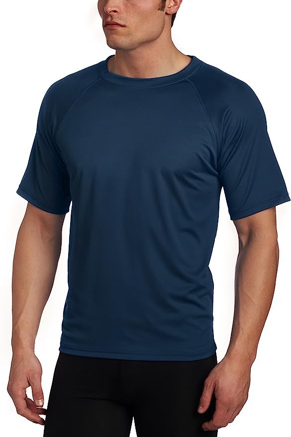 Kanu Surf Men's Short Sleeve UPF 50+ Swim Shirt (Regular & Extended Sizes) | Amazon (US)