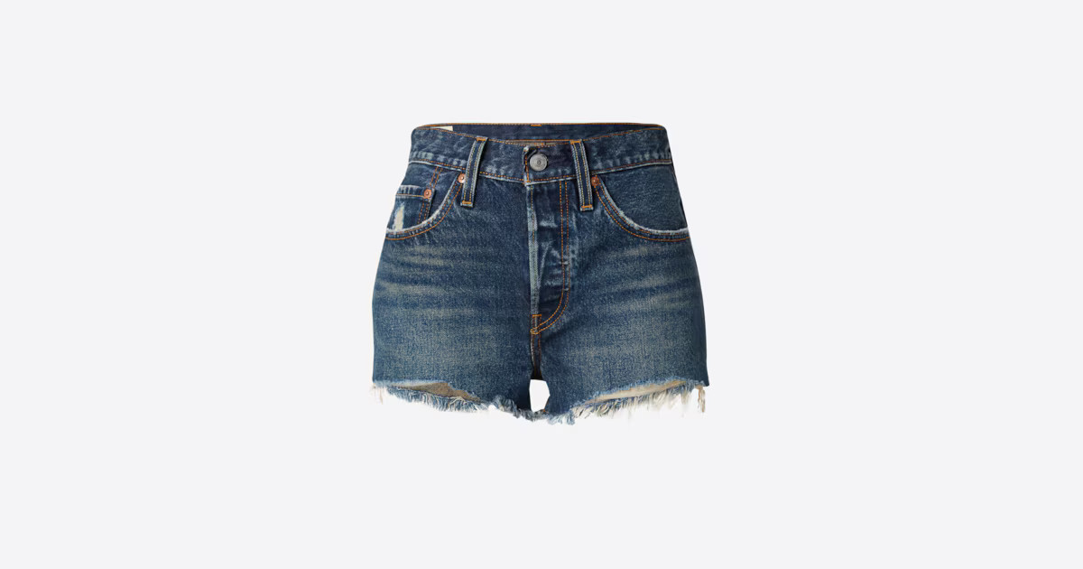 LEVI'S ® Regular Shorts  '501® Original Short' in Dunkelblau | ABOUT YOU | ABOUT YOU (DE)
