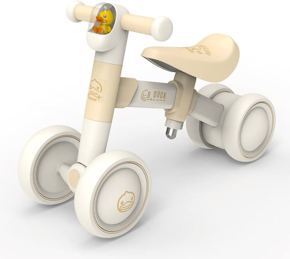 Colorful Lighting Baby Balance Bike For 12-24 Month Toddlers - Light-Up Wheels, 135° Safe Steering, Gift For 1 Year Old