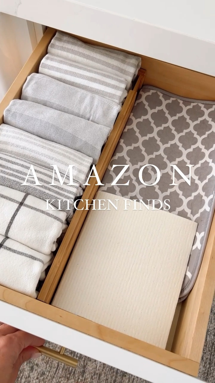 My Amazon Kitchen Must Have Items
Expandable drawer dividers, reusable Swedish dish cloths, gold chip bag clips, home organization, kitchen finds, kitchen gadgets, Amazon favorites

#LTKunder50 #LTKFind #LTKhome