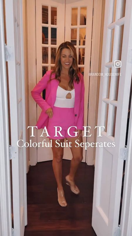 Target // Color // Pink Blazer 

#LTKstyletip #LTKFind #LTKSeasonal