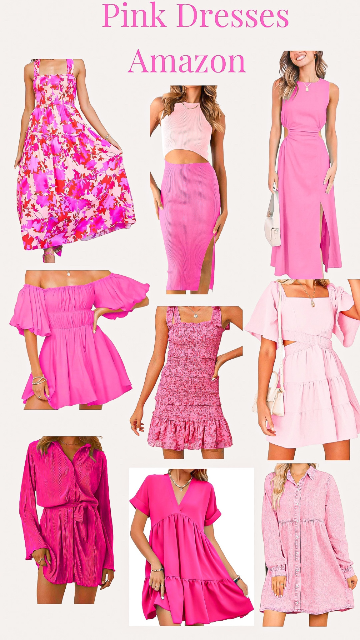 Amazon finds 💕

Pink dresses for bachelorette trips, vacation, Barbie movies, girls night or date night 💕

Summer dress, pink dress, Barbie, bachelorette trip, wedding, maternity, baby shower, back to school, teacher outfit, Amazon dress, Amazon fashion, Amazon must have, floral dress, long sleeve dress, short sleeve dress, vacation dress, western dress, Jean dress, pink romper 

#LTKwedding #LTKstyletip #LTKFind