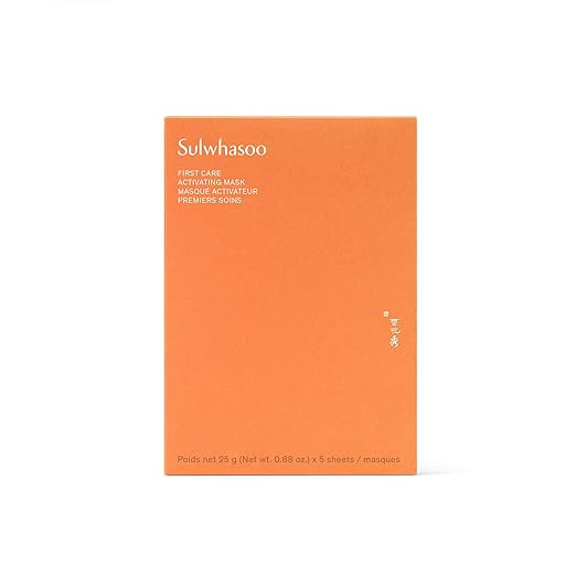 Sulwhasoo First Care Activating Sheet Mask - Korean Sheet Mask for Dry skin, Skin Barrier Strengt... | Amazon (CA)