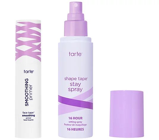 tarte Face Tape Smoothing Primer & Shape Tape Stay Spray | QVC