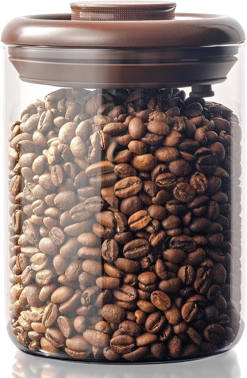 This airtight Tourdeus Glass Coffee Bean Jar and Molimoli dispenser used here for Stevia instantly upgrades our client's coffee station for a brighter, more streamlined morning. 

 #LTKdayinmylife #LTKmorningroutine #LTKHome