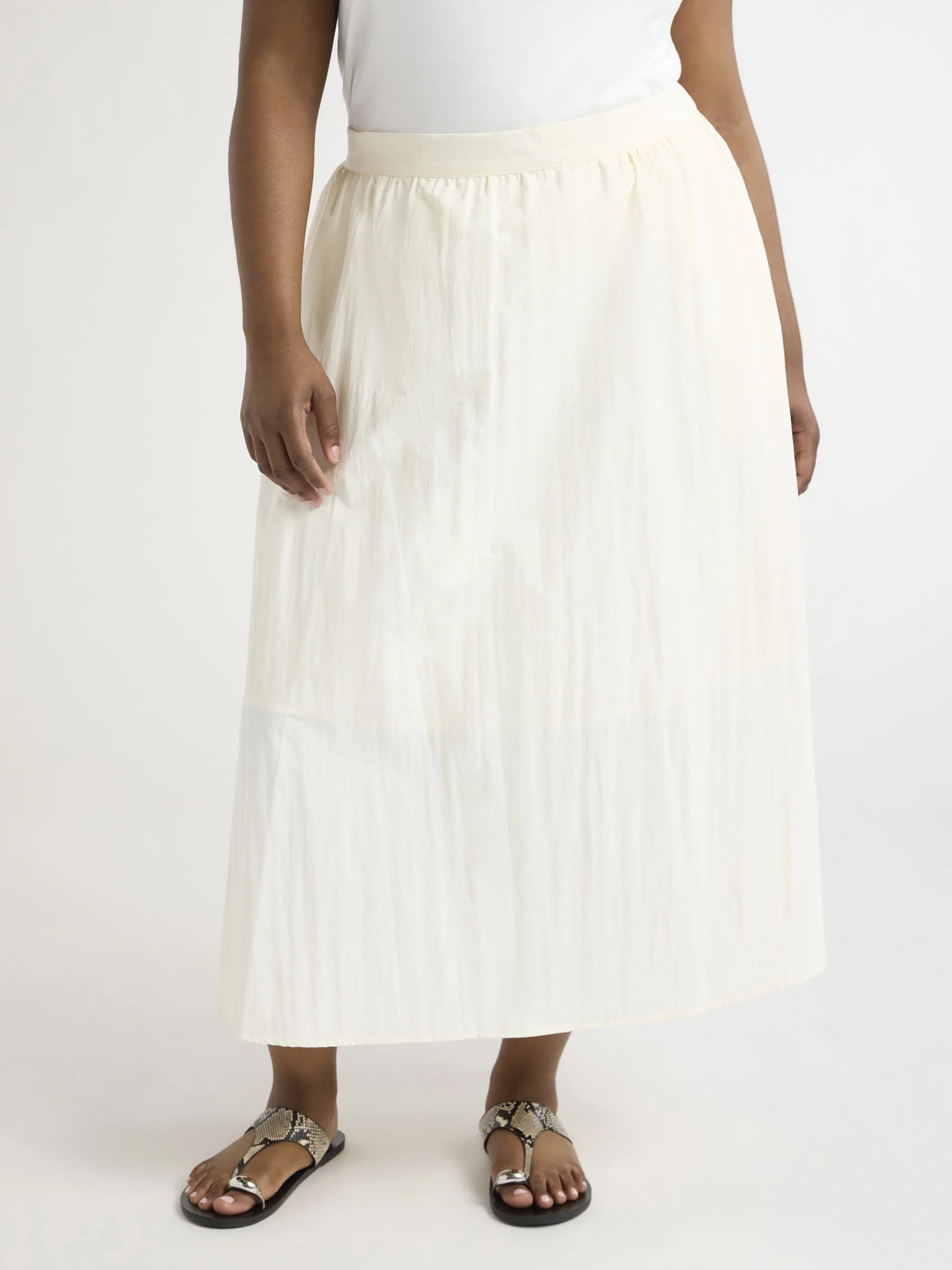 Scoop Women’s and Women's Plus Volume A-line Skirt, Sizes XS-4X | Walmart (US)