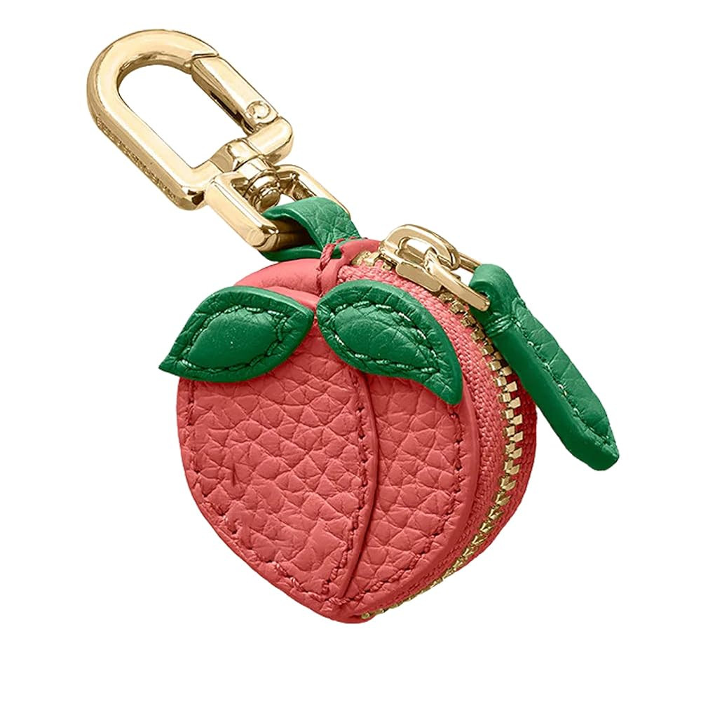 RICHTRUE Cute Strawberry Leather Bag Charm Y2k Keychain with Zipper Preppy Purse Charm Cutecore A... | Amazon (US)