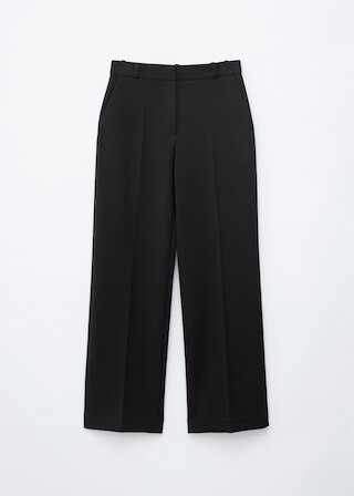 Tailored Press Crease Trousers - Black | & Other Stories - US