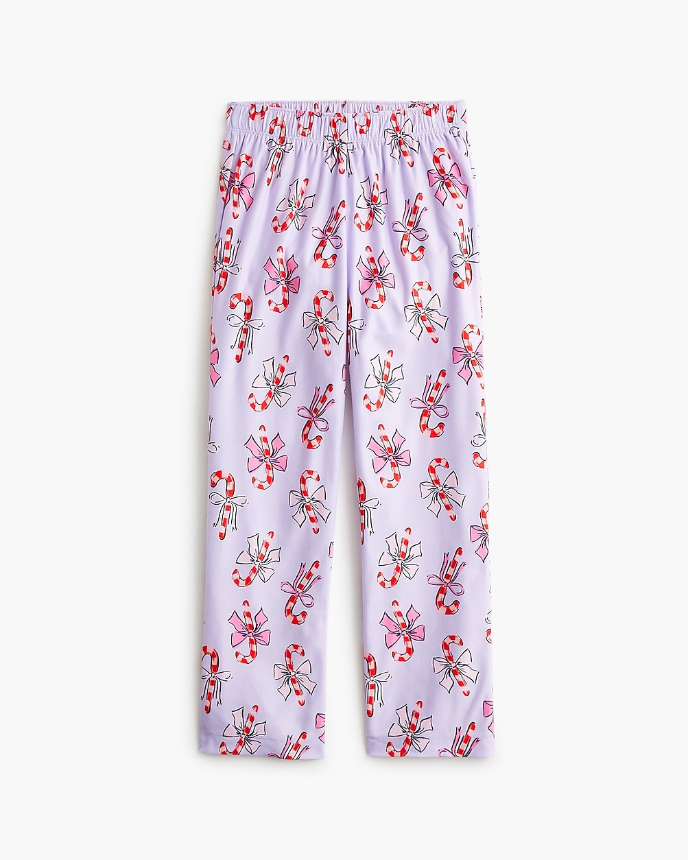 Girls' candy cane flannel pajama pant | J.Crew Factory