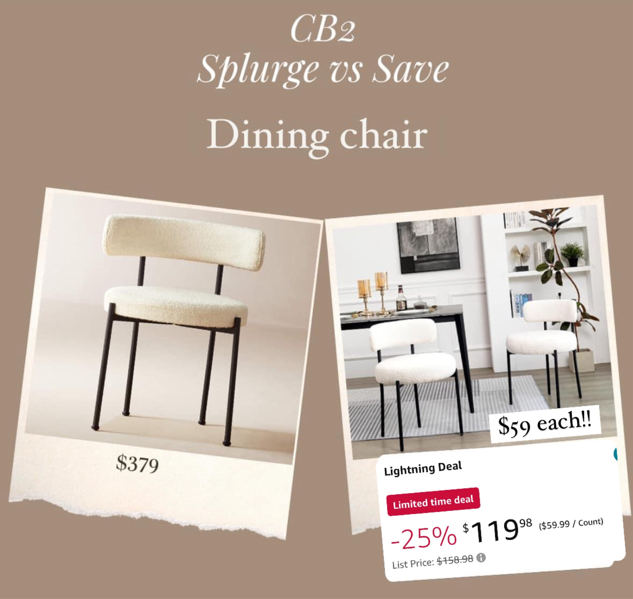 Lightning deal / best sale yet for these budget friendly Amazon dining chairs!!!! Also come in black! 

#LTKxPrimeDay #LTKHome #LTKSaleAlert