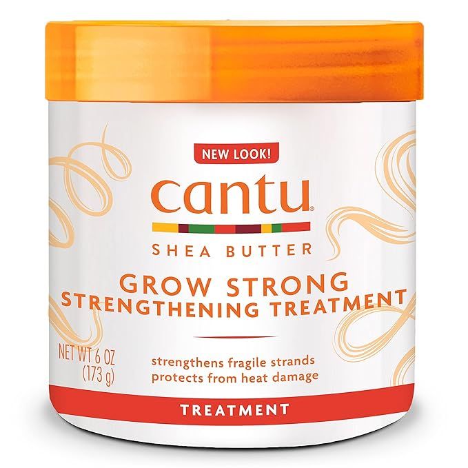 Cantu Grow Strong Strengthening Treatment with Shea Butter, 6 Ounce | Amazon (US)